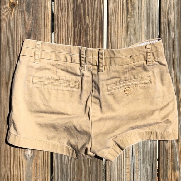 J. Crew Khaki Chino Shorts - Picture 2 of 4